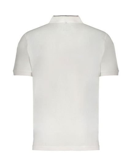 Gianmarco Venturi White Cotton Polo Shirt