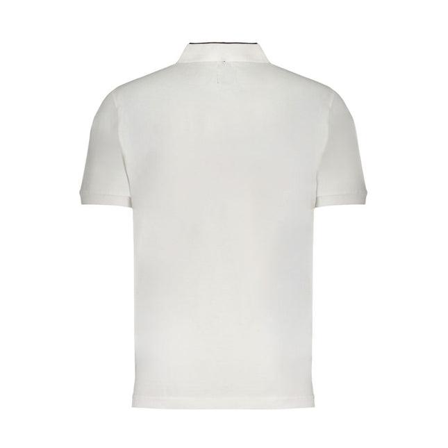 Gianmarco Venturi White Cotton Polo Shirt