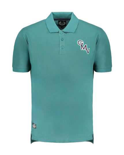 Gianmarco Venturi Green Cotton Polo Shirt