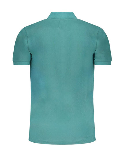 Gianmarco Venturi Green Cotton Polo Shirt