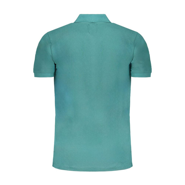 Gianmarco Venturi Green Cotton Polo Shirt