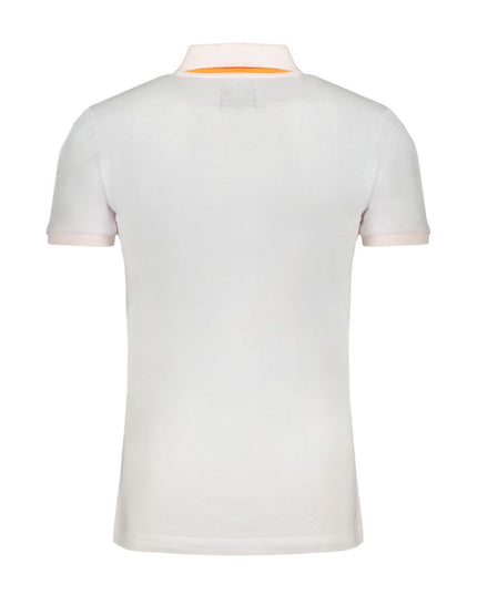 Gianmarco Venturi White Cotton Polo Shirt