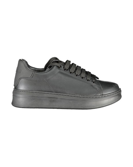 Gaelle Paris Black Polyethylene Sneaker