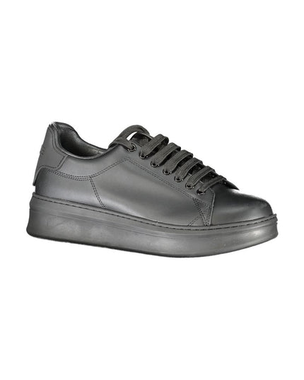 Gaelle Paris Black Polyethylene Sneaker