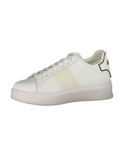 Gaelle Paris Bianco Poliuretano Men Sneaker