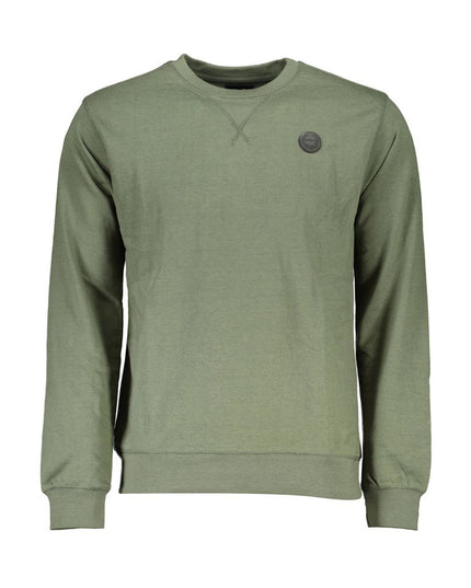 Gianmarco Venturi Green Cotton Sweatshirt