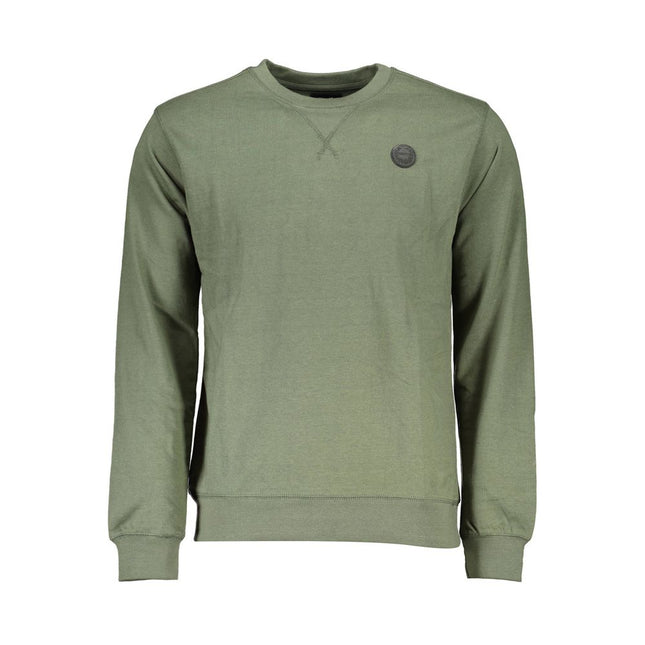 Gianmarco Venturi Green Cotton Sweatshirt