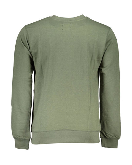 Gianmarco Venturi Green Cotton Sweatshirt