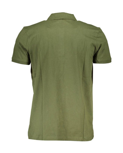 Gianmarco Venturi Green Cotton Polo Shirt