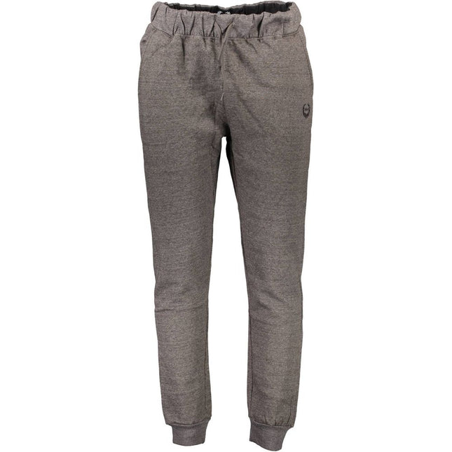Gianmarco Venturi Gray Cotton Pant