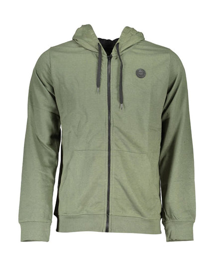Gianmarco Venturi Green Cotton Sweatshirt