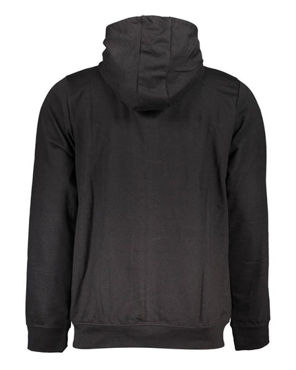 Gianmarco Venturi Black Cotton Sweatshirt