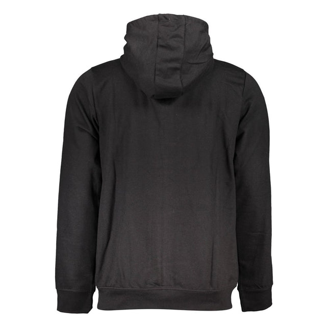 Gianmarco Venturi Black Cotton Sweatshirt