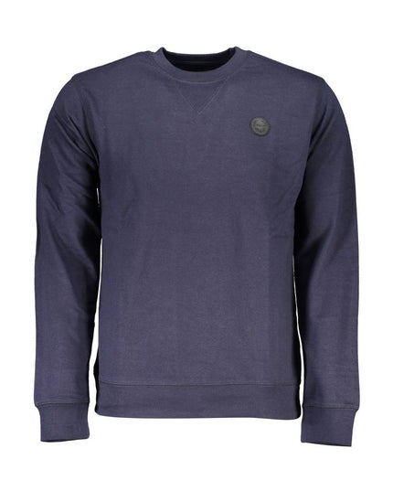Gianmarco Venturi Blue Cotton Sweatshirt