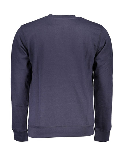 Gianmarco Venturi Blue Cotton Sweatshirt