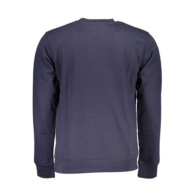 Gianmarco Venturi Blue Cotton Sweatshirt