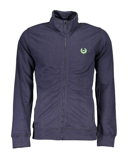 Gianmarco Venturi Blue Cotton Sweatshirt