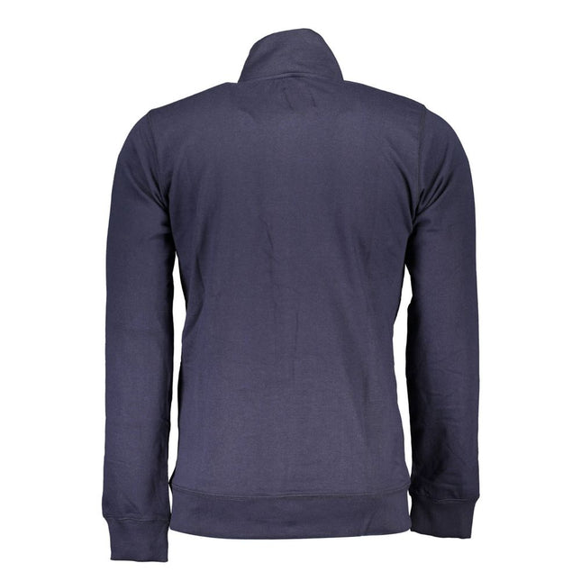 Gianmarco Venturi Blue Cotton Sweatshirt