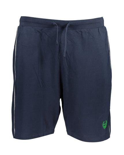 Gianmarco Venturi Blue Cotton Pant