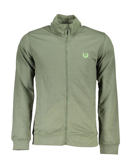 Gianmarco Venturi Green Cotton Sweatshirt