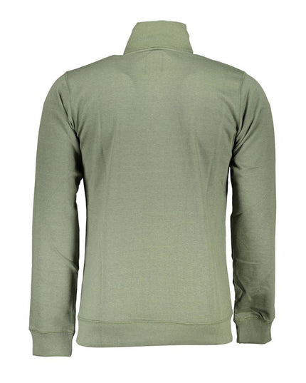 Gianmarco Venturi Green Cotton Sweatshirt