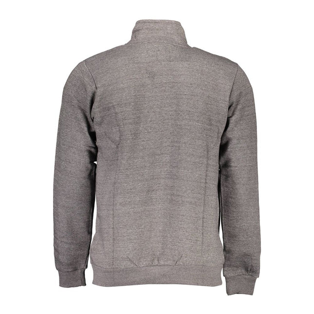 Gianmarco Venturi Gray Cotton Sweatshirt