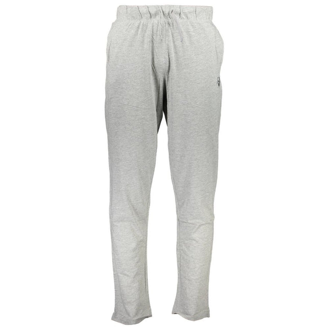 Gianmarco Venturi Gray Cotton Pant