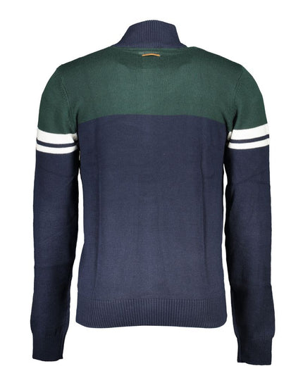 Gianmarco Venturi Blue Cotton Sweater