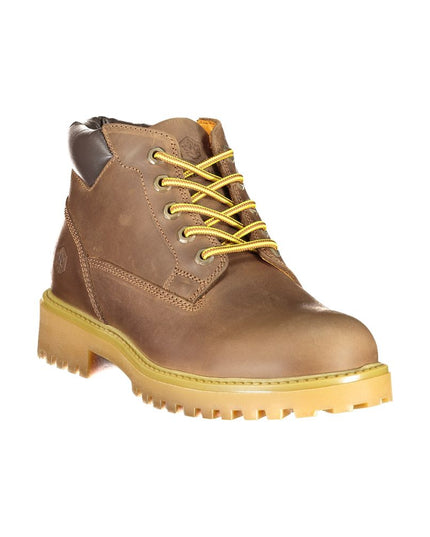 Lumberjack Brown Polyester Sneaker