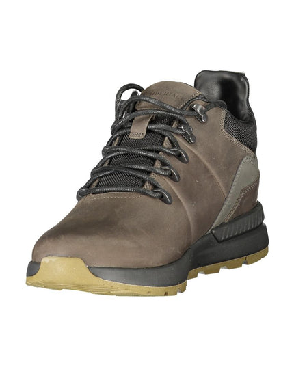 Lumberjack Brown Polyester Sneaker