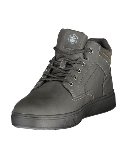 Lumberjack Black Polyester Sneaker