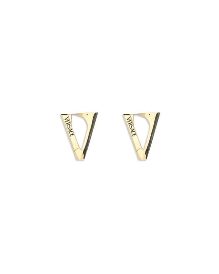 Versace Gold Metal Earrings