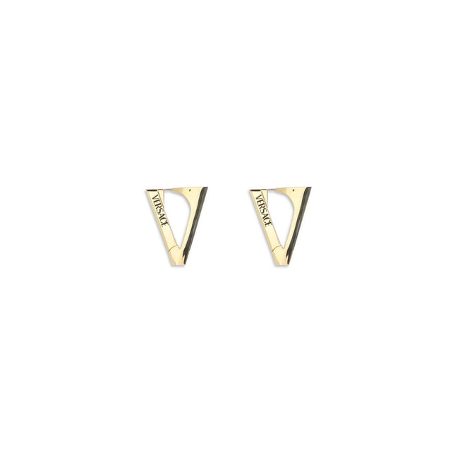 Versace Gold Metal Earrings