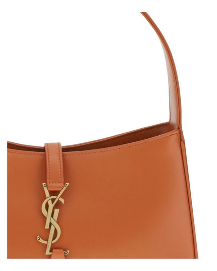 Saint Laurent Orange Calf Leather Bos Taurus Shoulder Bag