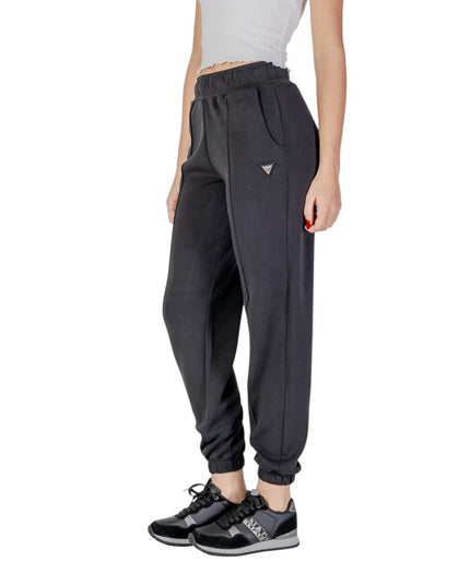 Guess Active Black Polyester Joggers (Workout Pants)