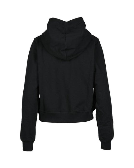 Diesel Black Cotton Hoodie