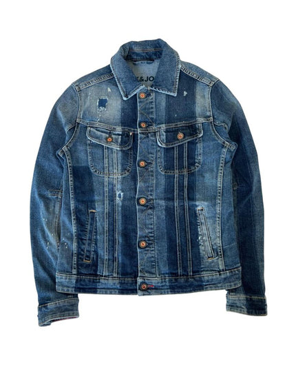 Jack & Jones Blue Cotton Men Jacket