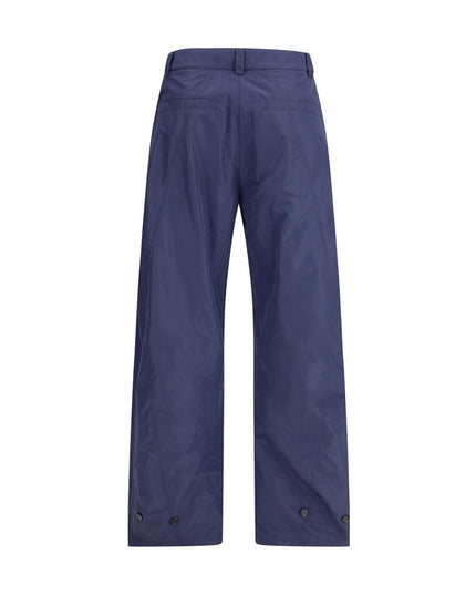 PINKO Blue Polyester Casual Pants
