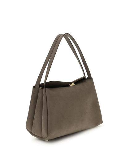 THEMOIRè Brown Polyester Shoulder Bag