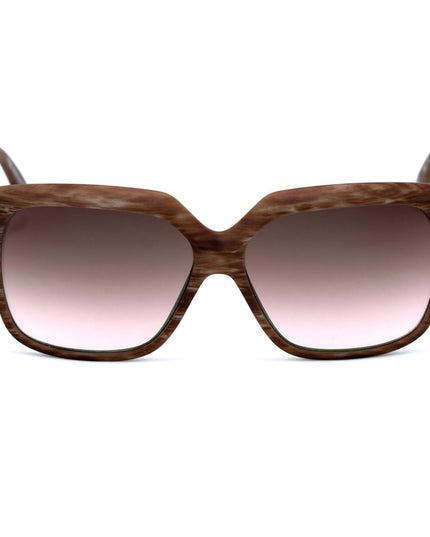 Italia Independent Brown Acetate Sunglasses