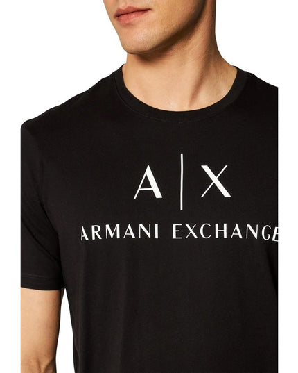 Armani Exchange Black Cotton Clothing