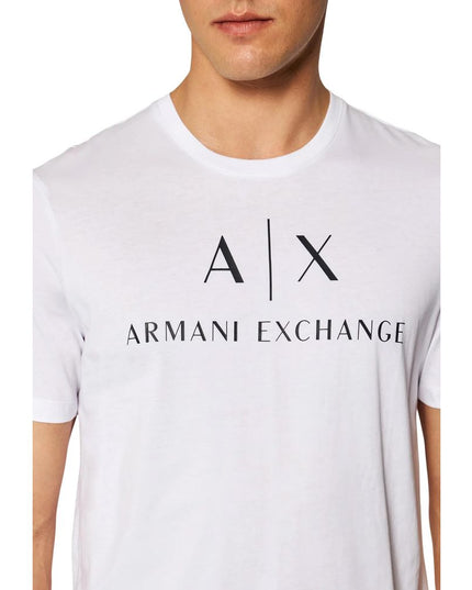 Armani Exchange White Cotton Clothing