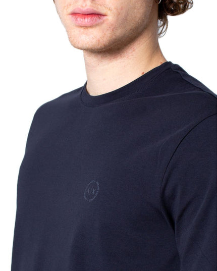 Armani Exchange Blue Cotton Clothing