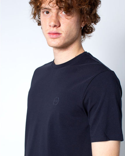 Armani Exchange Blue Cotton Clothing