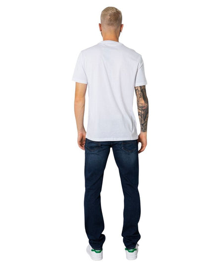 Armani Exchange White Cotton T-Shirt