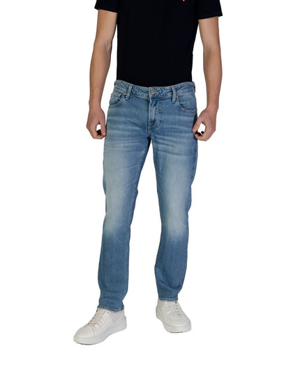 Guess Blue Cotton Skinny Jeans