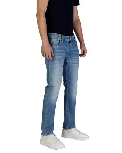 Guess Blue Cotton Skinny Jeans