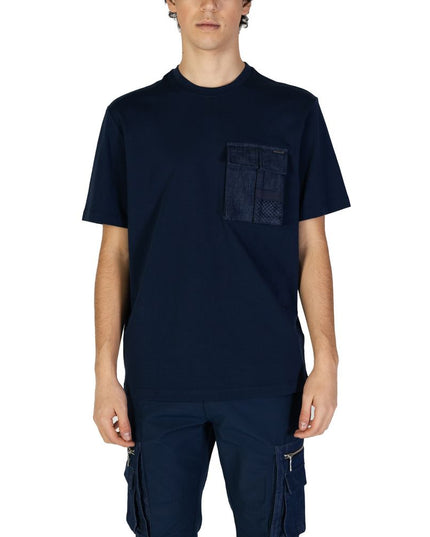 Antony Morato Blue Cotton T-Shirt