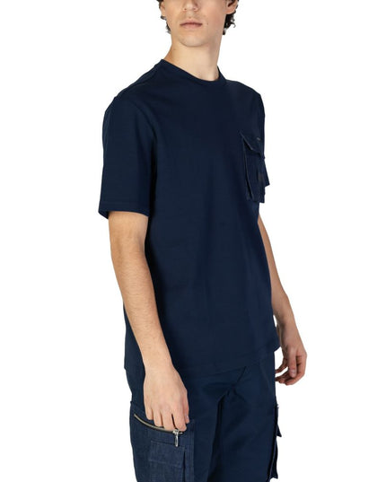 Antony Morato Blue Cotton T-Shirt
