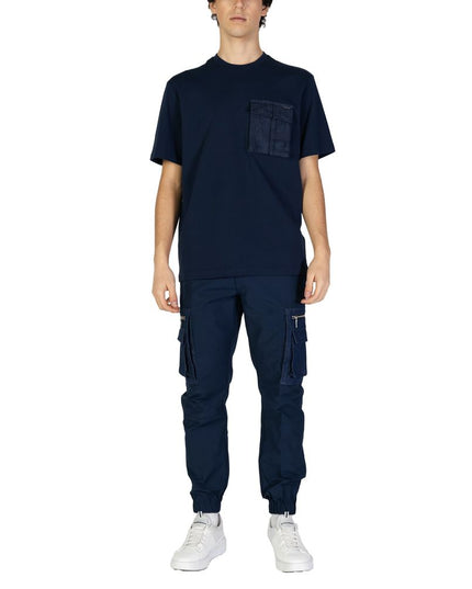 Antony Morato Blue Cotton T-Shirt
